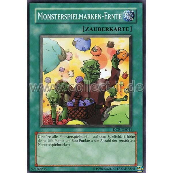 DCR-DE041 Monsterspielmarken-Ernte - Deutsch